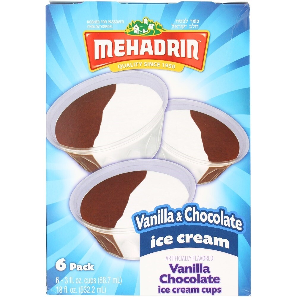 Mehadrin Vanilla Choc Dixie Cups 6 Pk | Kosher Kingdom Miami Mehadrin Vanilla Choc Dixie Cups 6 Pk | Kosher Kingdom Miami