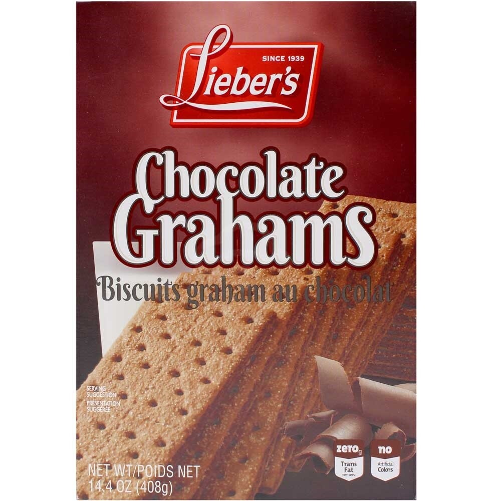 Liebers Chocolate Grahams 14.4 Oz | Kosher Kingdom Miami