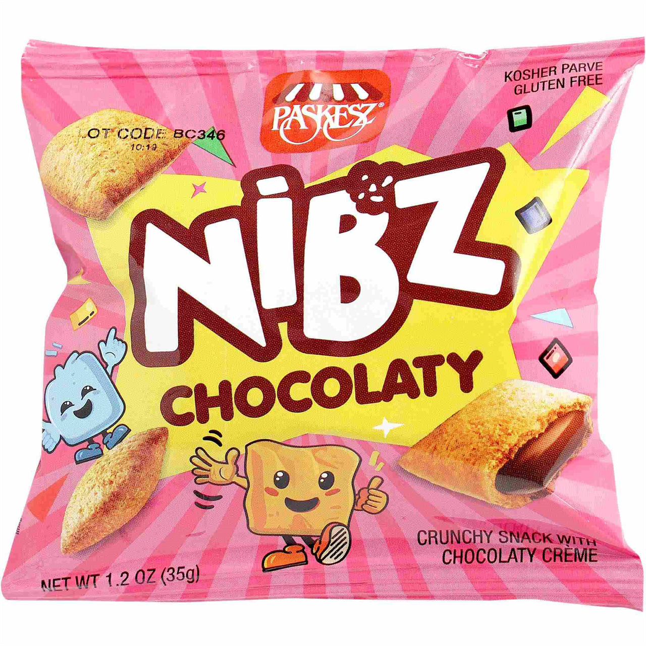 Paskesz Nibz Chocolate 1 Oz | Kosher Kingdom Miami