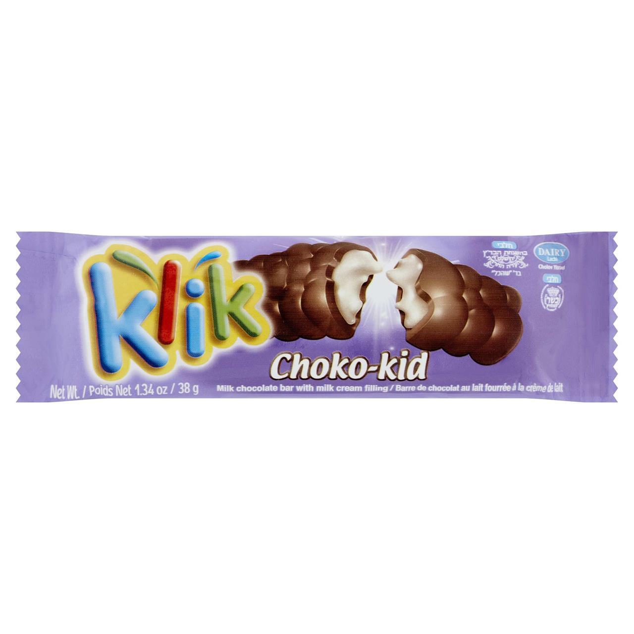 Klik Milk Choco Kid 1.34 Oz | Kosher Kingdom Miami